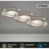 Briloner LED-Einbaustrahler 3er-Set Nickel Matt IP 65 -Beleuchtungsgeschäft 002707353911 1675 102020 1