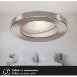 Briloner LED-Einbaustrahler 3er-Set Nickel Matt IP 65 -Beleuchtungsgeschäft 002707353911 1675 102020 3