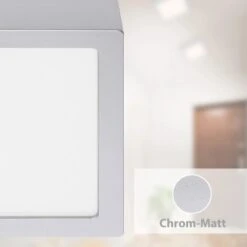 Briloner LED-Decken-& Wandlampe Fire Chrom Matt 16,5 W -Beleuchtungsgeschäft 002707361152 1675 082020 6