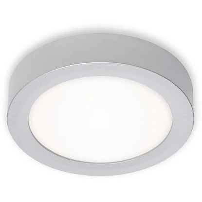 Briloner LED-Decken- & Wandlampe Fire Chrom Matt Ø 17 Cm 4 Briloner LED-Decken- & Wandlampe Fire Chrom Matt Ø 17 Cm – Bild 2