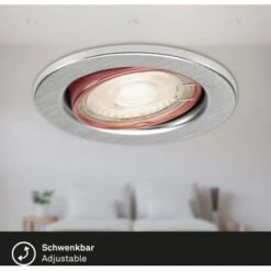 Briloner LED-Einbaustrahler 3er GU10 Alumium Ø 8,6 Cm Schwenkbar -Beleuchtungsgeschäft 002707367420 1675 102020 4