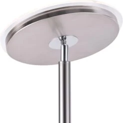 LED-Stehleuchte Hans Rund Stahl -Beleuchtungsgeschäft 091 2426 stehleuchte det 1
