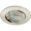 Briloner LED-Einbauleuchte Nickel Matt Schwenkbar -Beleuchtungsgeschäft 0 1675 led einbauleuchte 1