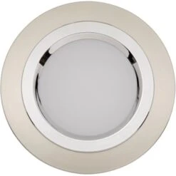 Briloner LED-Einbauleuchte Nickel Matt Starr