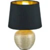 Trio Tischleuchte Luxor H: 26 Cm Schwarz-Gold -Beleuchtungsgeschäft 1760339 4831 r50621079 1