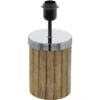 Eglo Tischleuchte Thornwill Holz Chrom -Beleuchtungsgeschäft 2089977 3539 49795 1
