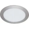 Briloner LED-Einbauleuchte Nickel Matt H: 2,9 Cm Ø: 225 Cm -Beleuchtungsgeschäft 220071 1675 7287012