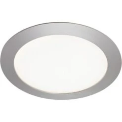 Briloner LED-Einbauleuchte Nickel Matt H: 2,9 Cm Ø: 225 Cm -Beleuchtungsgeschäft 220071 1675 7287012bel