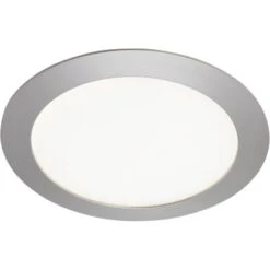Briloner LED-Einbauleuchte Nickel 4-Stufendimmer H: 2,9 Cm Ø: 22,5 Cm -Beleuchtungsgeschäft 220074 1675 7292012bel