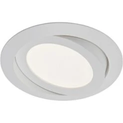 Briloner LED-Einbauleuchte Weiß Schwenkbar H: 3,4 Cm Ø: 14 Cm -Beleuchtungsgeschäft 220078 1675 7285016bel