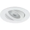 Briloner LED-Einbauleuchte 3er-Set Weiß Schwenkbar H: 4,3 Cm Ø: 9 Cm -Beleuchtungsgeschäft 220100 1675 7278036