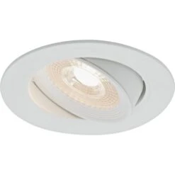 Briloner LED-Einbauleuchte 3er-Set Weiß Schwenkbar H: 4,3 Cm Ø: 9 Cm -Beleuchtungsgeschäft 220100 1675 7278036bel