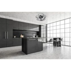 Näve LED-Deckenleuchte Rizado Schwarz Ø 57 Cm -Beleuchtungsgeschäft 222885406 3065 AB imgmil 1