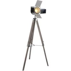 Näve Stehleuchte Dreibein Holly Natur Dunkel -Beleuchtungsgeschäft 2863751 3065 2055342 D01