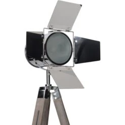 Näve Stehleuchte Dreibein Holly Natur Dunkel -Beleuchtungsgeschäft 2863751 3065 2055342 D03