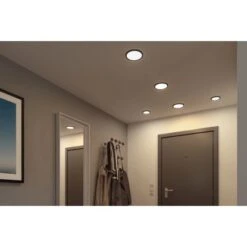 Paulmann LED-Einbaupanel Areo VariFit 11,8 Cm 6,5 W Schwarz -Beleuchtungsgeschäft 4000870799628 2425 05