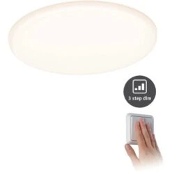 Paulmann LED-Einbaupanel Veluna VariFit 3-Stufen-dimmbar Rund Ø 185 Mm 17 W 12 Paulmann LED-Einbaupanel Veluna VariFit 3-Stufen-dimmbar Rund Ø 185 Mm 17 W -Beleuchtungsgeschäft 4000870930632 2425 1 1