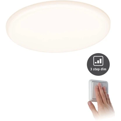 Paulmann LED-Einbaupanel Veluna VariFit 3-Stufen-dimmbar Rund Ø 185 Mm 17 W 5 Paulmann LED-Einbaupanel Veluna VariFit 3-Stufen-dimmbar Rund Ø 185 Mm 17 W – Bild 3