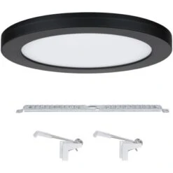 Paulmann LED-Einbaupanel 2in1 Cover-it Schwarz -Beleuchtungsgeschäft 4000870930977 2425 08