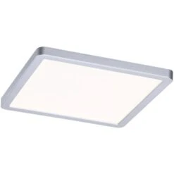 Paulmann LED-Einbaupanel Areo VariFit 17,5 X 17,5 Cm DimtoWarm 13 W Chrom Matt