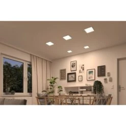 Paulmann LED-Einbaupanel Areo VariFit 17,5 X 17,5 Cm DimtoWarm 13 W Chrom Matt -Beleuchtungsgeschäft 4000870931004 2425 06