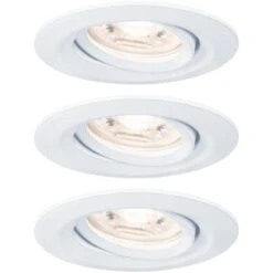 Paulmann LED-Einbauleuchte Nova Mini Schwenkbar 3x4W 2.700 K Weiß Matt 230V -Beleuchtungsgeschäft 4000870942932 2425 1 1