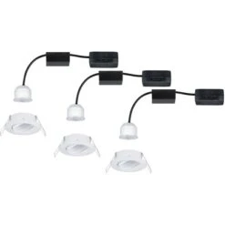 Paulmann LED-Einbauleuchte Nova Mini Schwenkbar 3x4W 2.700 K Weiß Matt 230V -Beleuchtungsgeschäft 4000870942932 2425 6
