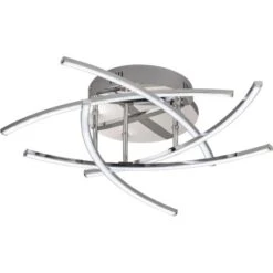 Fischer & Honsel LED-Deckenleuchte Cross TW Chromfarben -Beleuchtungsgeschäft 4001133201087 1546 4