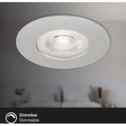 Brilo LED-Einbauleuchte Kulana 3er-Set Dimmbar Chrom-Matt -Beleuchtungsgeschäft 4002707378105 1675 6