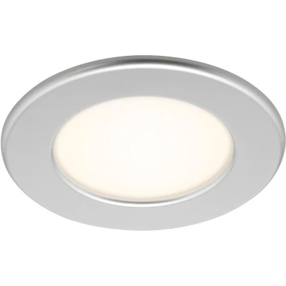 Brilo LED-Einbauleuchte Thin 1er-Set Chrom-Matt 3 Brilo LED-Einbauleuchte Thin 1er-Set Chrom-Matt