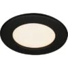 Brilo LED-Einbauleuchte Thin 1er-Set Matt-Schwarz -Beleuchtungsgeschäft 4002707402497 1675 0