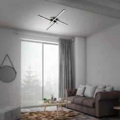 Brilo LED-Deckenleuchte Rey 4-flammigSchwarz -Beleuchtungsgeschäft 4002707410140 1675 4