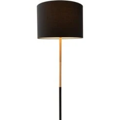 Näve Stehleuchte Tessile Schwarz Textil 150 Cm -Beleuchtungsgeschäft 4003222883297 3065 CU 04