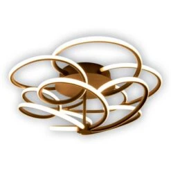 Näve LED-Deckenleuchte Rizado Schwarz Ø 57 Cm -Beleuchtungsgeschäft 4003222885406 3065 CU 02