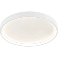 Wofi LED-Deckenleuchte Ø 45 Cm Weiß Dimmbar