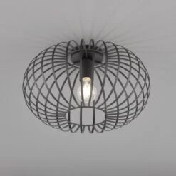 Fischer & Honsel Deckenleuchte Mocca 1-flammig Schwarz -Beleuchtungsgeschäft 4003694209366 1546 A 10