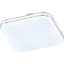 Fischer & Honsel LED-Deckenleuchte Porto Weiß 34 X 34 Cm