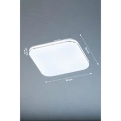 Fischer & Honsel LED-Deckenleuchte Porto Weiß 34 X 34 Cm -Beleuchtungsgeschäft 4003694211260 1546 VM 09
