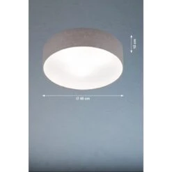 Fischer & Honsel Deckenleuchte Maat 3-flammig Grau/Weiß -Beleuchtungsgeschäft 4003694212588 1546 VM 09