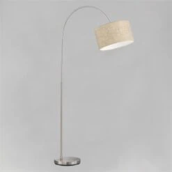 Fischer & Honsel Stehleuchte Arc 3-flammig Nickelfarben/Sand 9 Fischer & Honsel Stehleuchte Arc 3-flammig Nickelfarben/Sand -Beleuchtungsgeschäft 4003694403825 1546 A 10