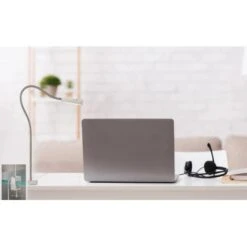 Fischer & Honsel LED-Klemmleuchte Raik Nickelfarben 40-82 Cm -Beleuchtungsgeschäft 4003694503747 1546 AB 08