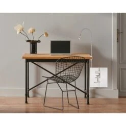 Fischer & Honsel LED-Klemmleuchte Sten Nickelfarben 40-80 Cm -Beleuchtungsgeschäft 4003694503754 1546 AB 08