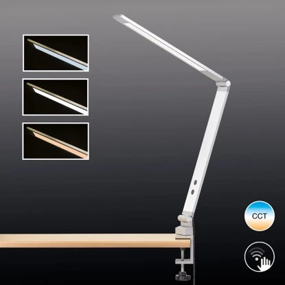 Fischer & Honsel LED-Klemmleuchte Geri Aluminiumfarben/Weiß 38 Cm 6 Fischer & Honsel LED-Klemmleuchte Geri Aluminiumfarben/Weiß 38 Cm – Bild 4