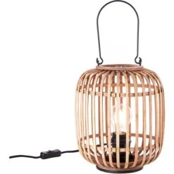 Brilliant Tischleuchte Woodrow Mit Tragegriff Ø 21,5 Cm Hellbraun 12 Brilliant Tischleuchte Woodrow Mit Tragegriff Ø 21,5 Cm Hellbraun -Beleuchtungsgeschäft 4004353357428 4731 CU 03