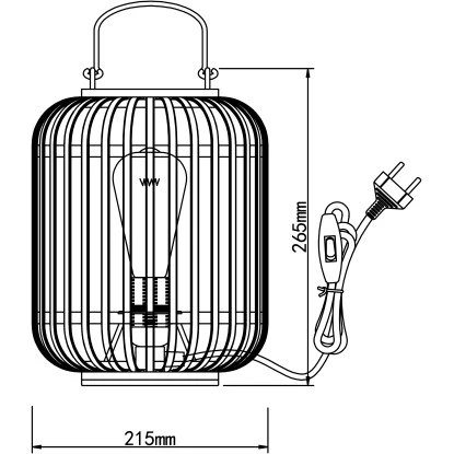 Brilliant Tischleuchte Woodrow Mit Tragegriff Ø 21,5 Cm Hellbraun 9 Brilliant Tischleuchte Woodrow Mit Tragegriff Ø 21,5 Cm Hellbraun – Bild 7