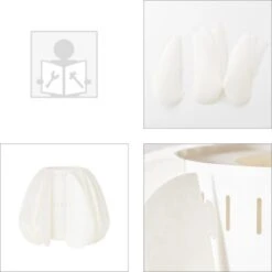 Brilliant Standleuchte Inna Dreibeinig Holz Hell Und Weiß -Beleuchtungsgeschäft 4004353379017 4731 CU 07