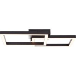 Brilliant LED-Deckenleuchte Kjorn 2-flammig Schwarz -Beleuchtungsgeschäft 4004353379703 4731 S 01