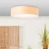 Brilliant Deckenleuchte Romm Ø 38 Cm Holz Und Weiß -Beleuchtungsgeschäft 4004353394775 4731 AB 19