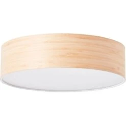 Brilliant Deckenleuchte Romm Ø 38 Cm Holz Und Weiß -Beleuchtungsgeschäft 4004353394775 4731 CU 02