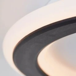 Brilliant LED-Deckenleuchte Vegas 25 Cm Weiß Und Schwarz -Beleuchtungsgeschäft 4004353407840 4731 CU 03